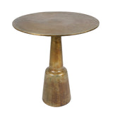Dovetail Golbez Counter Table Cast Aluminum - Antique Brass 