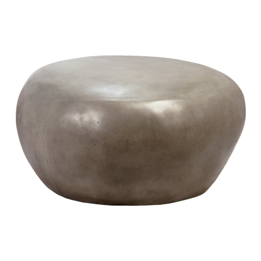 Dovetail Joshua Pebblestone Dark Grey Outdoor Dark Grey Sealed with Acrylic Fiber Reinforced Concrete DOV9485