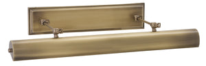 House Of Troy Direct Wire Oxford 30" Led Picture Lights - Dimmable, Line Voltage, Even Light Spread For Art Display Antique Brass Metal Doxledz30-ab