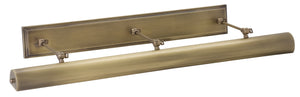 House Of Troy Direct Wire Oxford 42" Led Picture Lights - Dimmable, Line Voltage, Elegant Illumination For Art Antique Brass Metal Doxledz42-ab