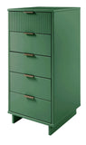 Manhattan Comfort Granville Modern Tall Narrow Dresser Sage Green DR-5003