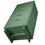 Manhattan Comfort Granville Modern Tall Narrow Dresser Sage Green DR-5003