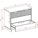 Manhattan Comfort Granville Modern Dresser White DR-5011