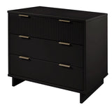 Manhattan Comfort Granville Modern Dresser Black DR-5012