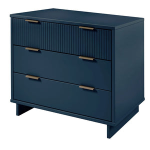 Manhattan Comfort Granville Modern Dresser Midnight Blue DR-5014