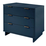 Manhattan Comfort Granville Modern Dresser Midnight Blue DR-5014