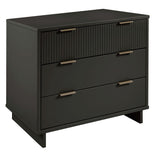 Manhattan Comfort Granville Modern Dresser Dark Grey DR-5015