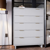 Manhattan Comfort Granville Modern Tall Dresser White DR-5021