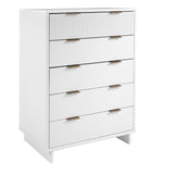 Manhattan Comfort Granville Modern Tall Dresser White DR-5021