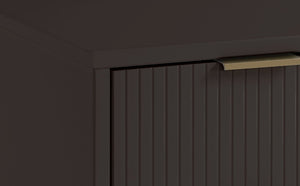 Manhattan Comfort Granville Modern Double Wide Dresser Dark Grey DR-5035