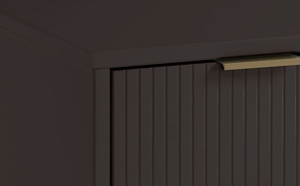 Manhattan Comfort Granville Modern Double Wide Dresser Dark Grey DR-5035