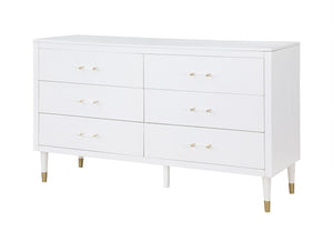 Manhattan Comfort Stanton Modern Dresser White DR-CHKD0602-WH