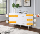 Manhattan Comfort Stanton Modern Dresser White DR-CHKD0602-WH