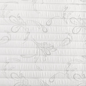 English Elm Dream 12 Inch Hybrid Mattress - High Density Foam & Pocket Springs for Ultimate Comfort & Support White/Gray Twin DR-E230P-R-T-12-GY-GG