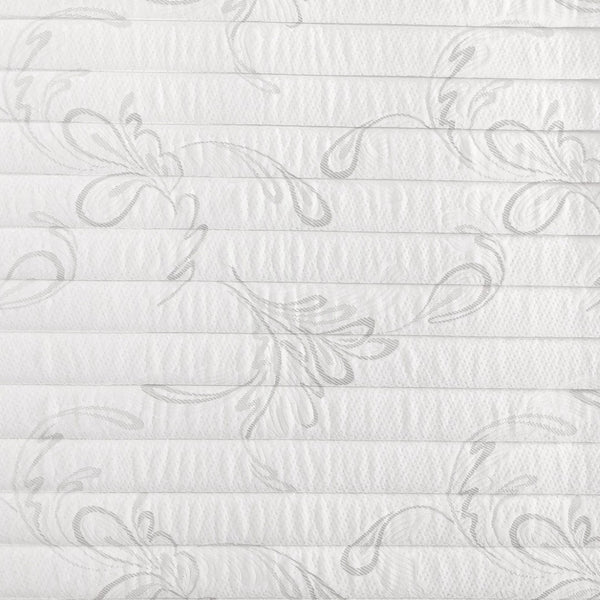 English Elm Dream 12 Inch Hybrid Mattress - High Density Foam & Pocket Springs for Ultimate Comfort & Support White/Gray Twin DR-E230P-R-T-12-GY-GG