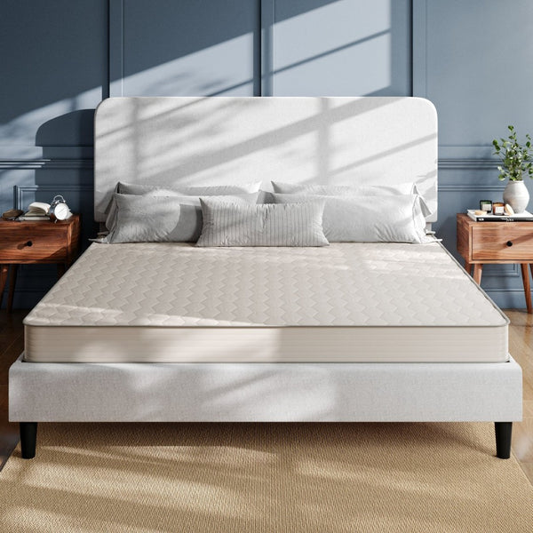 English Elm Dream 6 Inch Hybrid Mattress – Supportive Foam and Innerspring Design for Luxurious Comfort & Restful Sleep Gray King DR-E236-B-K-GG