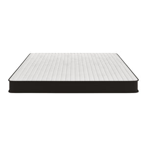 English Elm Dream 8 Inch Hybrid Mattress - High-Density Foam & Innerspring for Ultimate Comfort & Support Gray King DR-E238-B-K-GG