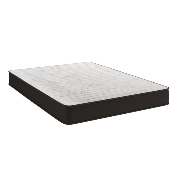 English Elm Dream 8 Inch Hybrid Mattress - High-Density Foam & Innerspring for Ultimate Comfort & Support Gray Queen DR-E238-B-Q-GG