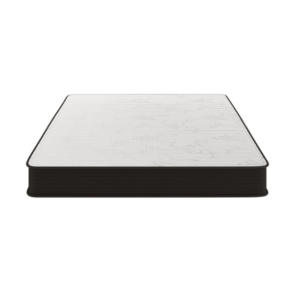 English Elm Dream 8 Inch Hybrid Mattress - High-Density Foam & Innerspring for Ultimate Comfort & Support Gray Queen DR-E238-B-Q-GG