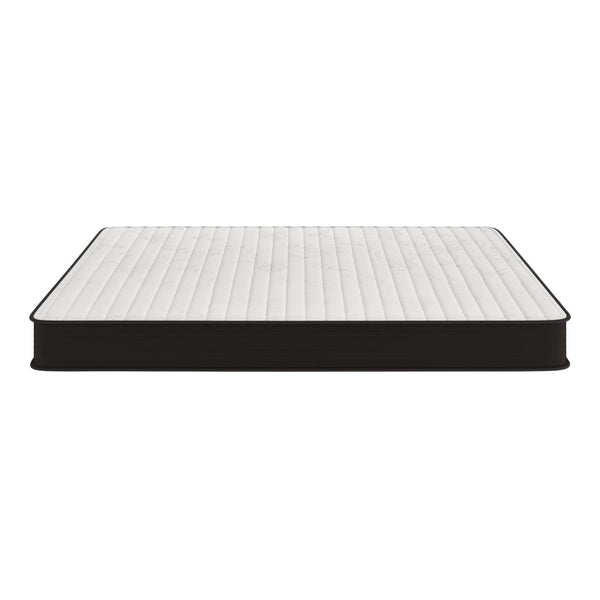 English Elm Dream 8 Inch Hybrid Mattress - High-Density Foam & Innerspring for Ultimate Comfort & Support Gray Queen DR-E238-B-Q-GG