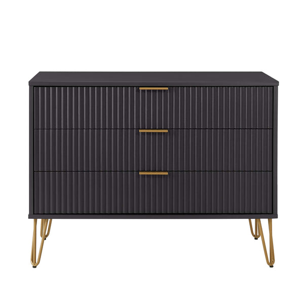DUMBO Dresser in Black DR001-BK Manhattan Comfort