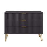 DUMBO Dresser in Black DR001-BK Manhattan Comfort