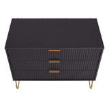 DUMBO Dresser in Black DR001-BK Manhattan Comfort