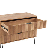 DUMBO Dresser in Golden Brown DR001-GB Manhattan Comfort