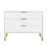 DUMBO Dresser in White DR001-WH Manhattan Comfort