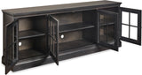 Churchill Brindle 84" Console w/ 4 Doors WDR1260-BDL Aspenhome