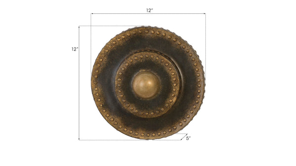 Phillips Collection Circles Wall Tile - Artisan-grade Resin Design For Stunning Home Decor And Unique Wall Art Olive Resin Dr57426