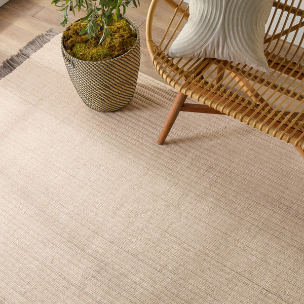 Jaipur Living Jaipur Living Handcrafted Recycled Pet Indoor Outdoor Rug with Bohemian Fringe Accent RUG152555