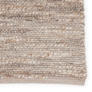 Jaipur Living Jaipur Living Day Dream Handwoven Boucle Wool Blend Rug for Room or Bedroom Taupe 5'X8' RUG148705