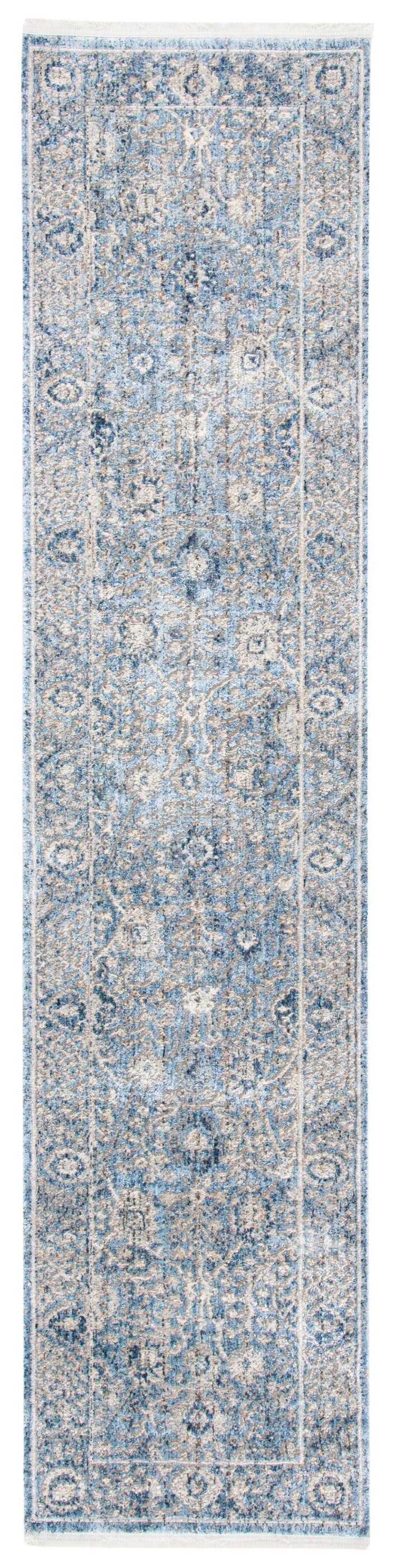 Safavieh Dream Traditional Area Rug 10x14 Ft In Grey & Turquoise – Elegant Floral Design For Modern Homes Grey ,Turquoise 60% Viscose,40% Polyester Drm408j-10