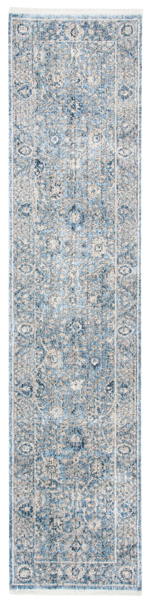 Safavieh Dream Traditional Area Rug 10x14 Ft In Grey & Turquoise – Elegant Floral Design For Modern Homes Grey ,Turquoise 60% Viscose,40% Polyester Drm408j-10