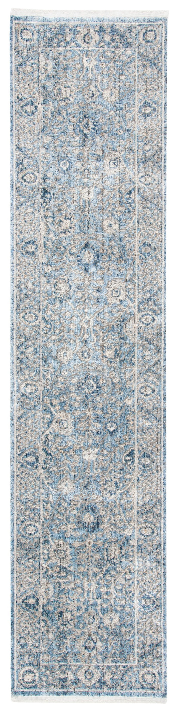 Safavieh Dream Traditional Area Rug 10x14 Ft In Grey & Turquoise – Elegant Floral Design For Modern Homes Grey ,Turquoise 60% Viscose,40% Polyester Drm408j-10