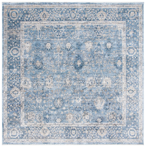 Safavieh Dream Traditional Area Rug 10x14 Ft In Grey & Turquoise – Elegant Floral Design For Modern Homes Grey ,Turquoise 60% Viscose,40% Polyester Drm408j-10