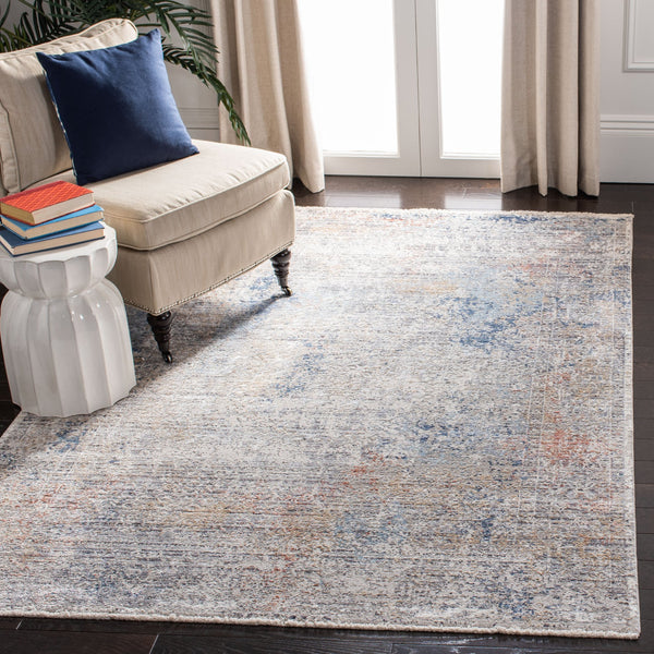 Safavieh Dream Large Rectangle Area Rug 10'x14' - Luxurious Grey Blue Design For Timeless Elegance & Comfort Grey ,Blue 60% Viscose,40% Polyester Drm426f-10