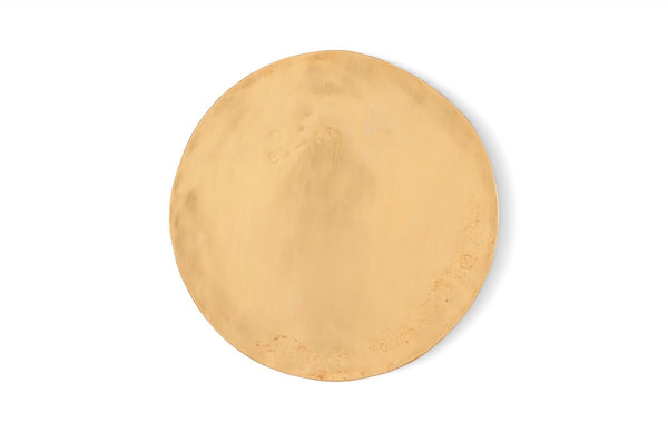 Phillips Collection Cast Oil Drum Wall Discs Set Of 4 – Edgy Gold Leaf Decorative Art For Modern Organic Spaces Gold Resin Ph60516