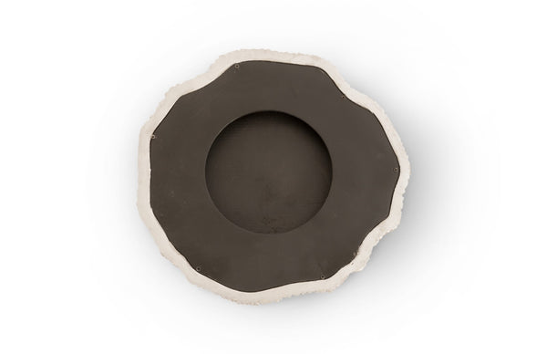 Phillips Collection Fungia Mirror, Silver - Nature-inspired Mushroom Art Piece For Unique Home Decor And Elegance Silver Resin Ph67775