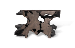 Phillips Collection Venice Freeform Console Table - Chic Modern Design For Contemporary And Coastal Interiors Bronze Resin Ph79069