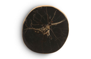 Phillips Collection Cast Petrified Wood Wall Tile - Durable, Nature-inspired Design For Stunning Modern Interiors Black,Brown Resin Ph92565