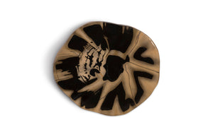 Phillips Collection Cast Petrified Wood Wall Tile - Durable, Nature-inspired Design For Stunning Modern Interiors Brown,Black Resin Ph95524