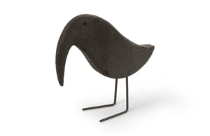 Phillips Collection Black Bird Sculpture - Playful Home Accent With Wire Legs, Perfect For Bookshelves & Displays Black Wood Th77251