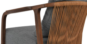 Soho Concept Drops Arm Sofa In Luxury Boucle, Velvet & Camira Era Fabrics - 10 Year Warranty, Beige & Walnut Grey,Walnut  Soho-concept-dining-chair-13068