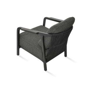Soho Concept Drops Arm Sofa In Luxury Boucle, Velvet & Camira Era Fabrics - 10 Year Warranty, Beige & Walnut Black,Ash  Soho-concept-dining-chair-13071