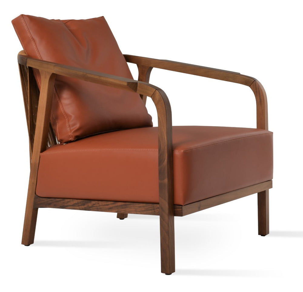 Soho Concept Drops Arm (Ppm-fr) - Premium Walnut Finish With 2-year Guarantee For Lasting Quality And Style Walnut  Soho-concept-dining-chair-13078