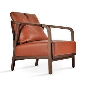 Soho Concept Drops Arm Lounge Chair - Luxurious Boucle, Velvet & Camira Era Fabrics With 10-year Guarantee! Walnut  Soho-concept-dining-chair-13081