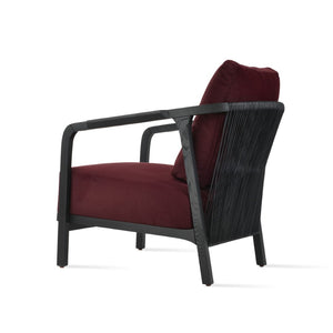 Soho Concept Drops Arm Sofa In Luxury Boucle, Velvet & Camira Era Fabrics - 10 Year Warranty, Beige & Walnut Ash,Black  Soho-concept-dining-chair-13085