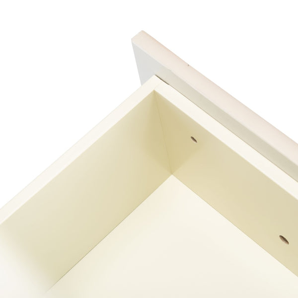 Safavieh Genevieve 3-Drawer Dresser – Retro-Inspired Elegance With Modern Gold Accents For Chic Storage Solutions Cream/White Washed DRS5000E